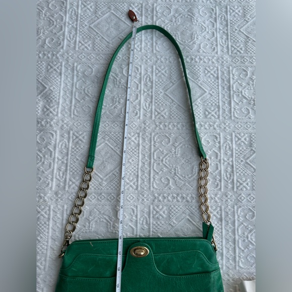 HOBO Intl. Leather Vintage Green Shoulder bag - Picture 11 of 12